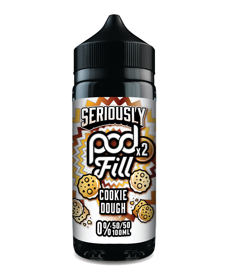 Doozy Vape Seriously Pod Fill 2 Cookie Dough 100ml Eliquid