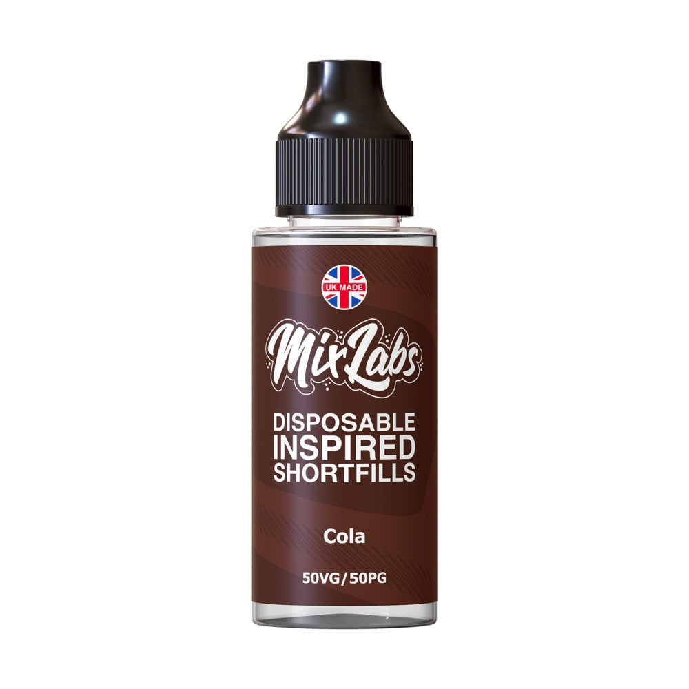 Mix Labs Cola 100ml Shortfill Eliquid
