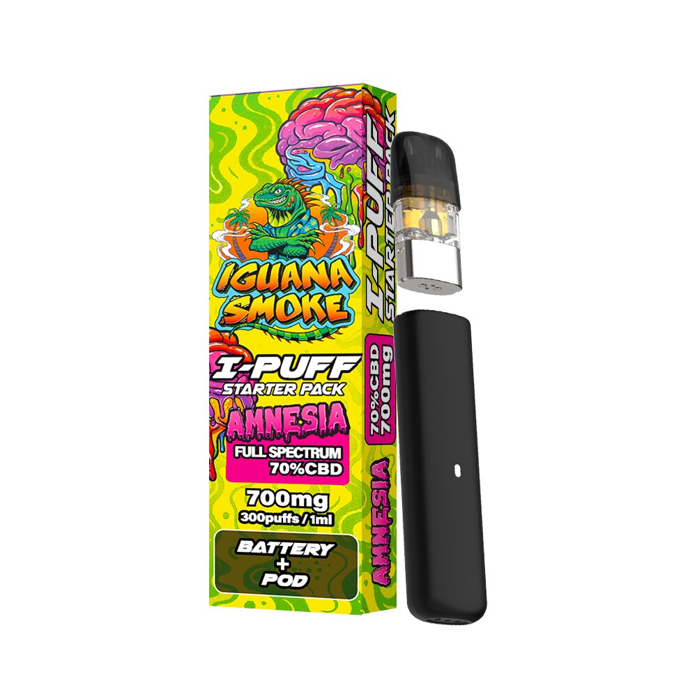 Iguana Smoke CBD I-Puff Pod Kit