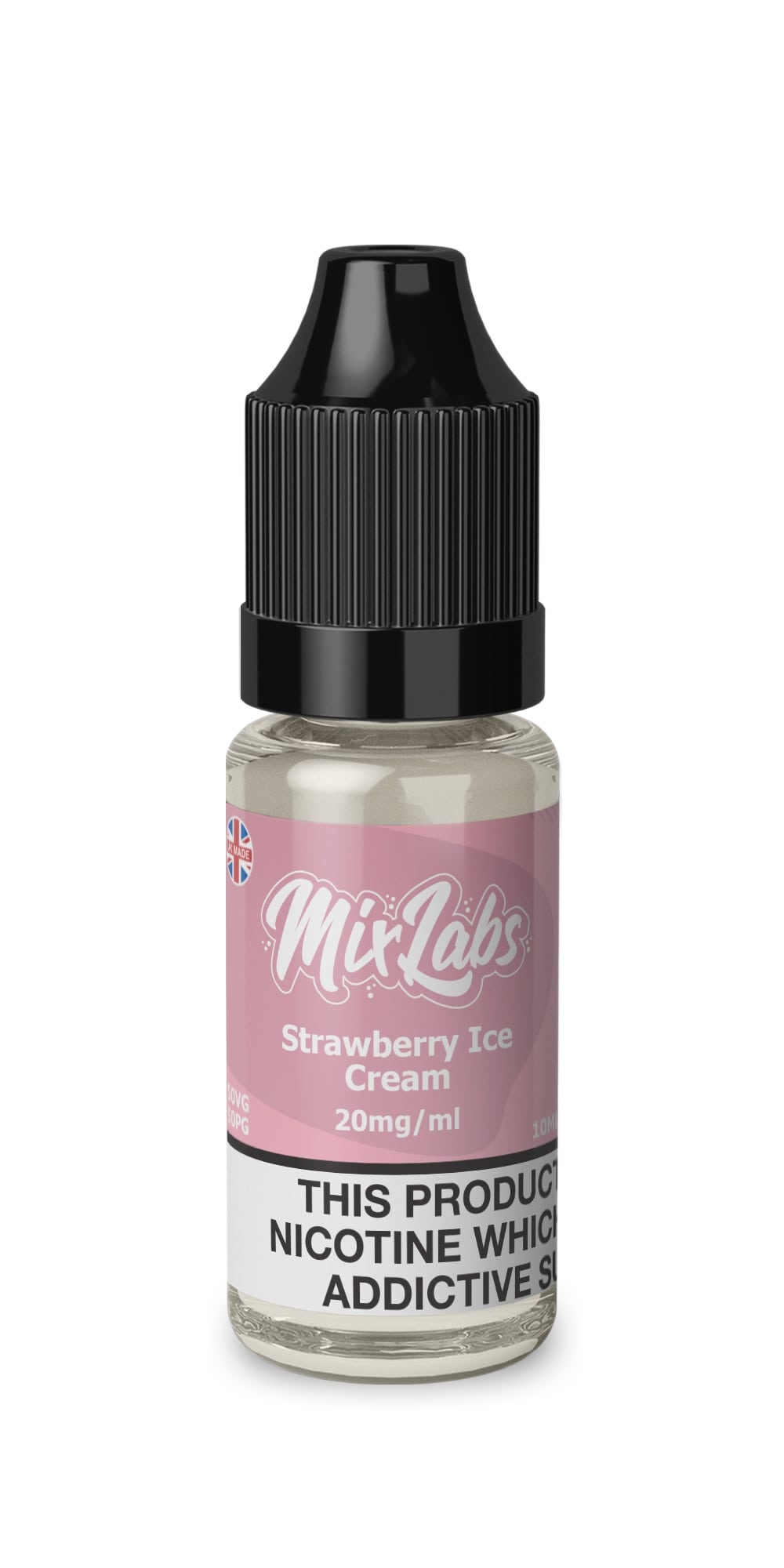 Mix Labs Strawberry Ice Cream Nic Salt Eliquid