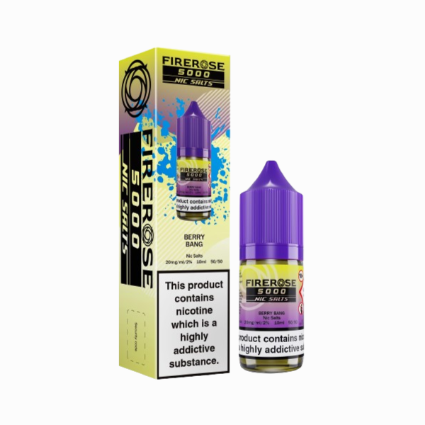 Elux Firerose 5000 Berry Bang Nic Salt Eliquid
