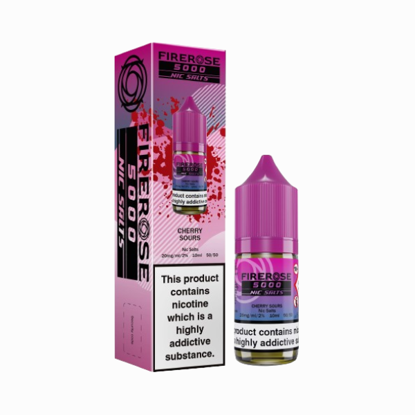 Elux Firerose 5000 Cherry Sours Nic Salt Eliquid