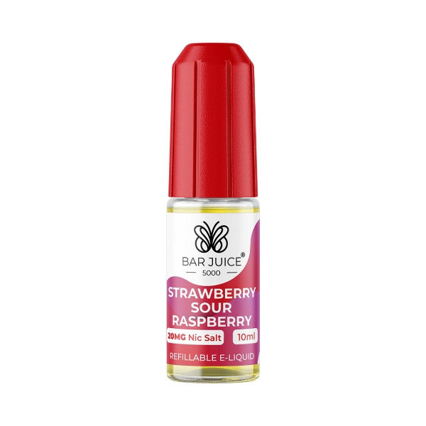 Bar Juice Strawberry Sour Raspberry Nic Salt Eliquid