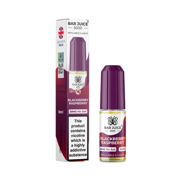 Bar Juice Blackberry Raspberry Nic Salt Eliquid