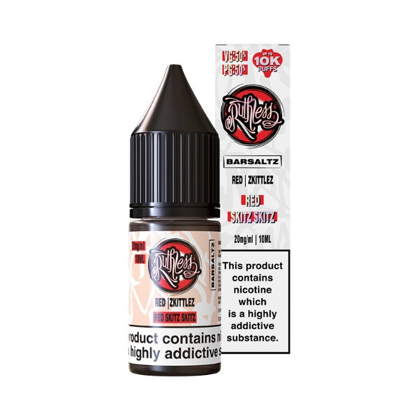Ruthless Bar Saltz Red Skitz Skitz Nic Salt Eliquid