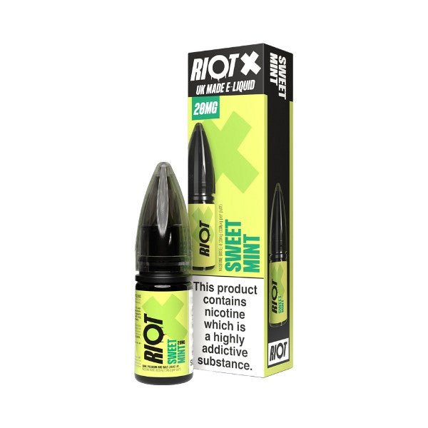 Riot X Sweet Mint Nic Salt Eliquid
