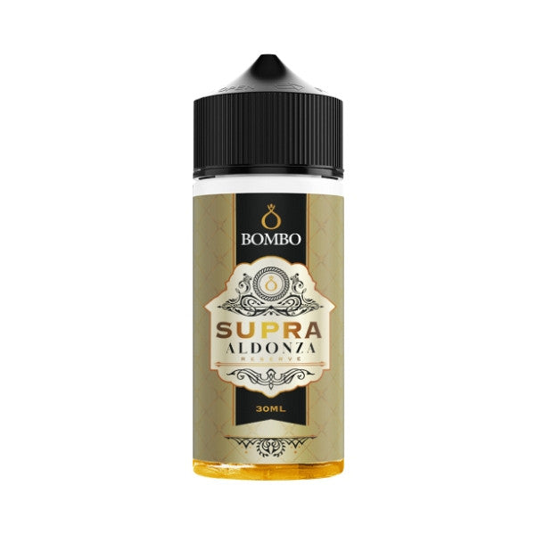 Bombo Platinum Tobaccos Supra Aldonza Reserve 100ml Shortfill E-Liquid