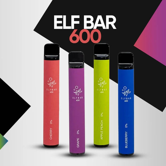 Elf Bar 600 Puffs disposable vape in UK
