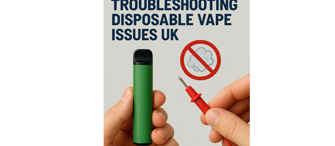 How To Troubleshoot Common Issues with Disposable Vapes in the UK