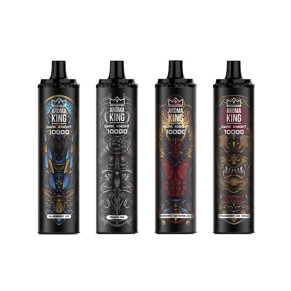0mg Aroma King Dark Knight Disposable Vape Device 10000 Puffs - Vape Center