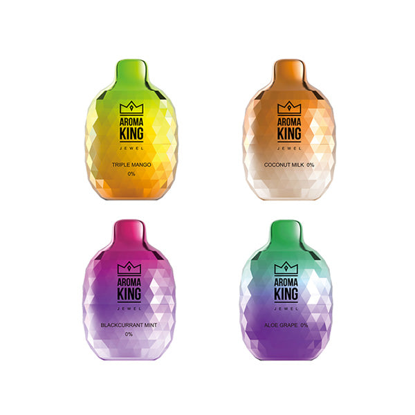 0mg Aroma King Jewel Disposable Vape Device 8000 Puffs - Vape Center