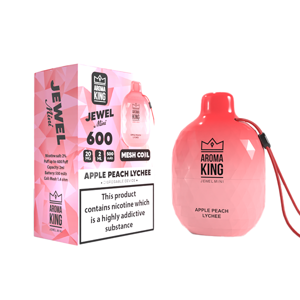 0mg Aroma King Jewel Mini Disposable Vape Device 600 Puffs - 2d0116-20