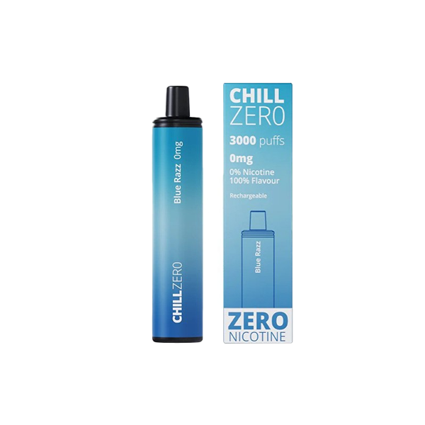 0mg Chill Zero Disposable Vape 3000 Puffs - Vape Center