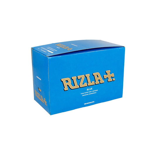 100 Blue Regular Rizla Rolling Papers - 2d0116-20