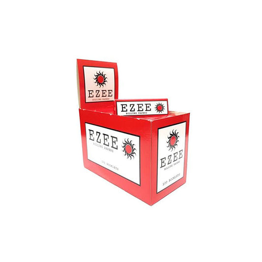100  Ezee Red Cut Corner Regular Rolling Papers - Vape Center