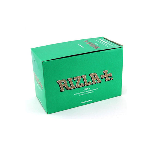 100 Green Regular Rizla Rolling Papers - 2d0116-20
