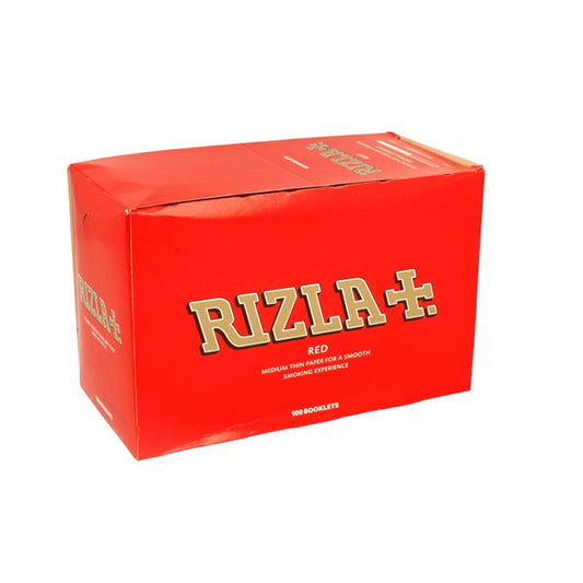 100 Red Regular Rizla Rolling Papers - 2d0116-20