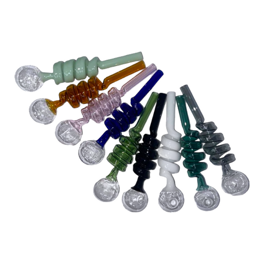 10 x Spring Glass Pipe - OB1051 - Vape Center