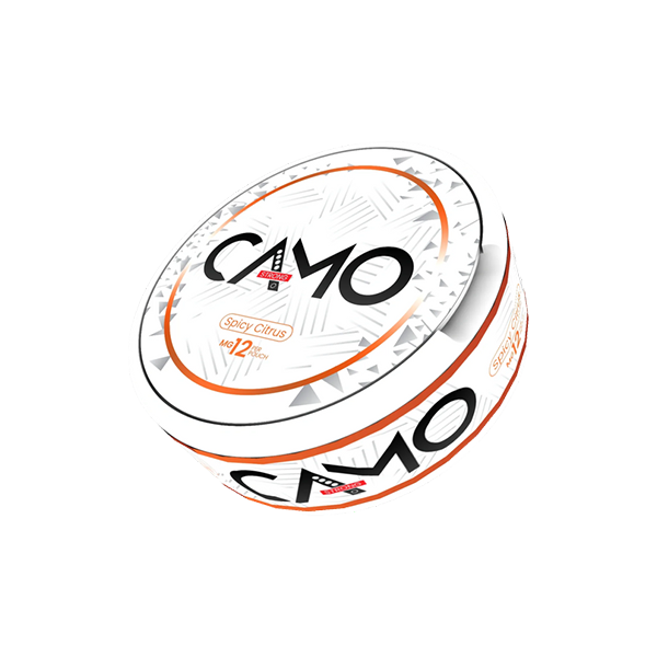 12mg Camo Nicotine Pouches - 20 Pouches - Vape Center