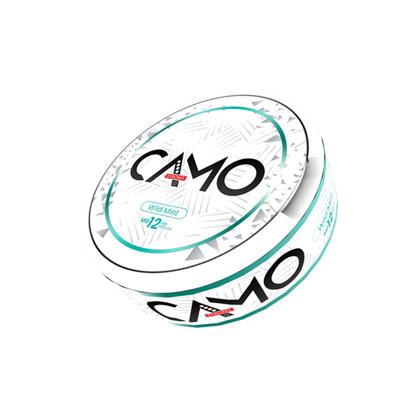 12mg Camo Nicotine Pouches - 20 Pouches - Vape Center