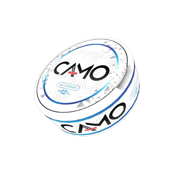 12mg Camo Nicotine Pouches - 20 Pouches - Vape Center