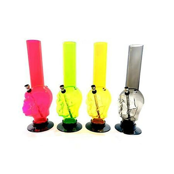 12 x Mini Mixed Designed Mini Acrylic Bong - AWP45 - Vape Center