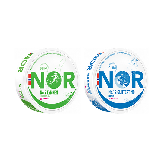 14mg NOR Slim Nicotine Pouches - 20 Pouches - Vape Center