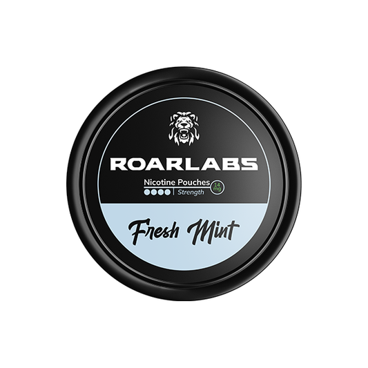 14mg Roar Labs Fresh Mint Nicotine Pouch - 20 Pouches - 2d0116-20