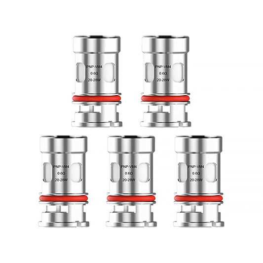 Voopoo PnP-VM4 0.6ohm Mesh Coils (5 Pack)