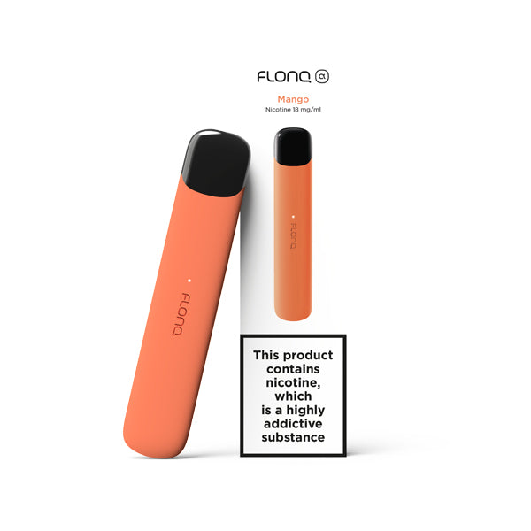 18mg Flonq Alpha Disposable Vape Device 600 Puffs - Vape Center