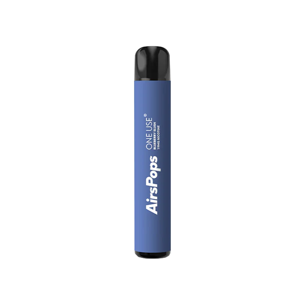 19mg AirsPops By Airscream One Use Disposable Vape Device 800 Puffs - Vape Center