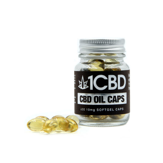 1CBD Soft Gel Capsules 10mg CBD 30 Capsules - Vape Center