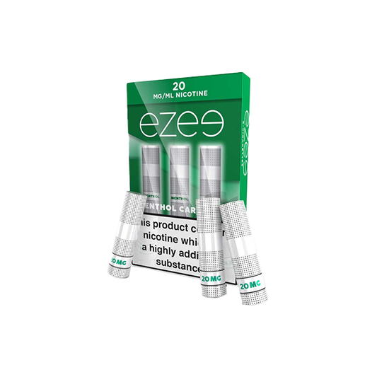 20mg Ezee E-cigarette Cartridges Menthol 1050 Puffs - 2d0116-20