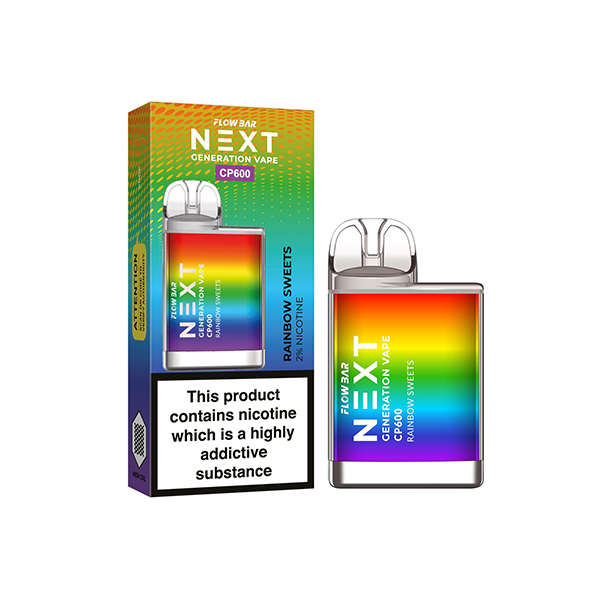 20mg FLOWBAR CP600 Disposable Vape 600 Puffs - Vape Center