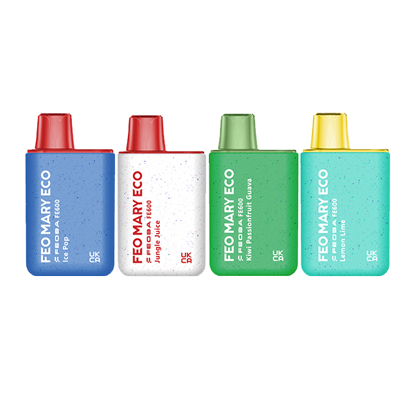 20mg Feoba Feo Mary Eco Disposable Vape 600 Puffs - Vape Center