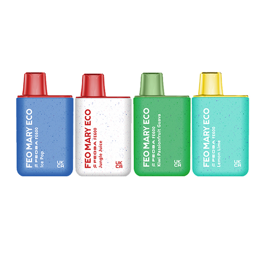 20mg Feoba Feo Mary Eco Disposable Vape 600 Puffs - Vape Center