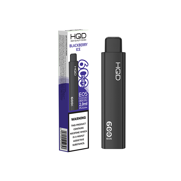 20mg HQD EOS Disposable Vape 600 Puffs - Vape Center