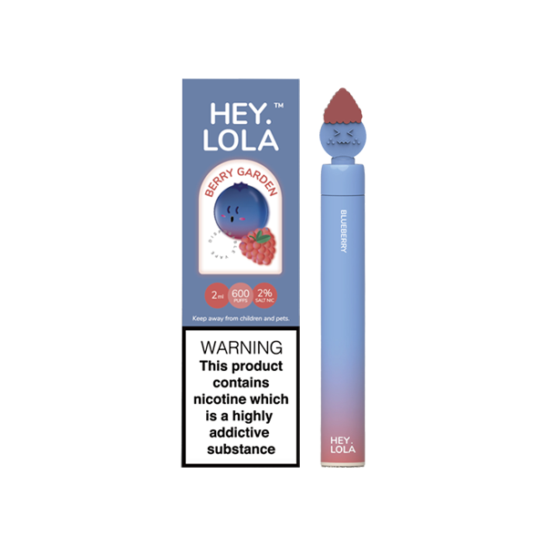 20mg Hey Lola Disposable Vape Device 600 Puffs - Vape Center