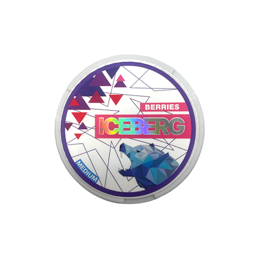 20mg Iceberg Berries Nicotine Pouches - 20 Pouches - 2d0116-20