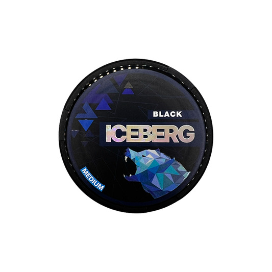 20mg Iceberg Black Nicotine Pouches - 20 Pouches - 2d0116-20