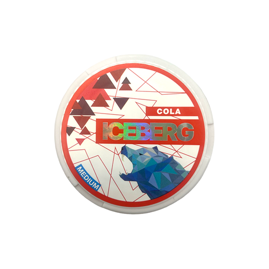 20mg Iceberg Cola Nicotine Pouches - 20 Pouches - 2d0116-20