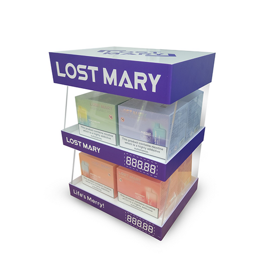 20mg Lost Mary Disposable 2 Tier Display Unit - 2d0116-20