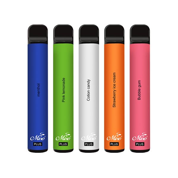 20mg Miso Plus Disposable Vape Device 600 Puffs - Vape Center