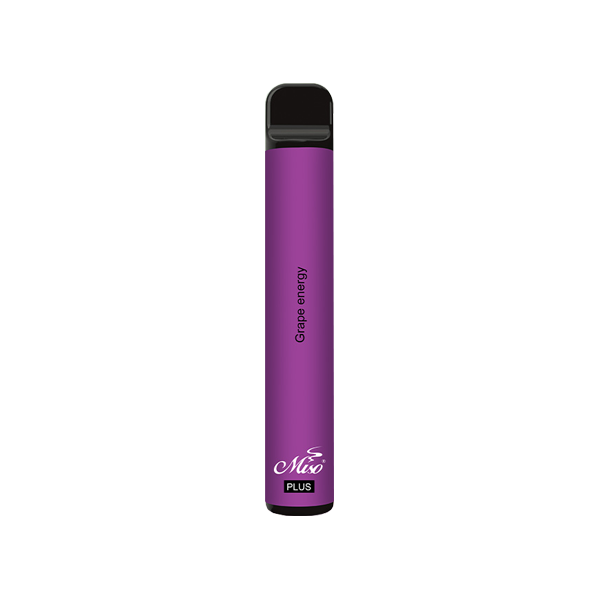 20mg Miso Plus Disposable Vape Device 600 Puffs - Vape Center