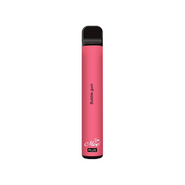 20mg Miso Plus Disposable Vape Device 600 Puffs - Vape Center