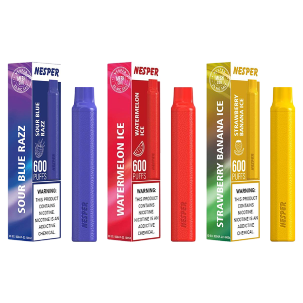 20mg Nesper Disposable Vape Device 600 Puffs - Vape Center