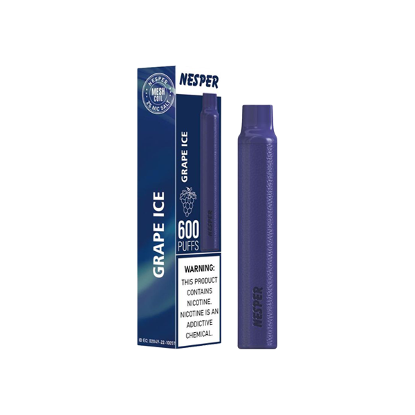 20mg Nesper Disposable Vape Device 600 Puffs - Vape Center