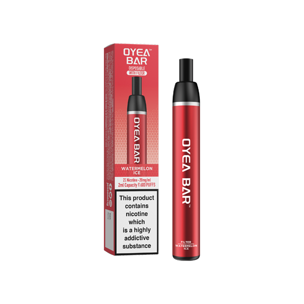20mg Oyea Bar Disposable Vape Device 600 Puffs - Vape Center