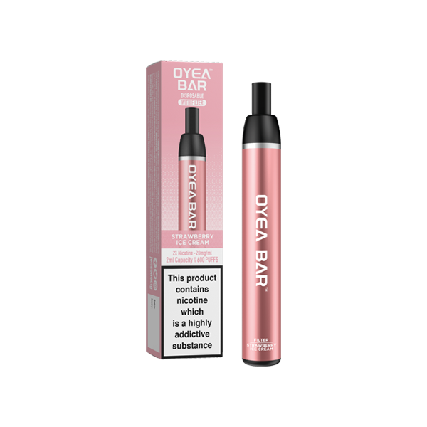 20mg Oyea Bar Disposable Vape Device 600 Puffs - Vape Center