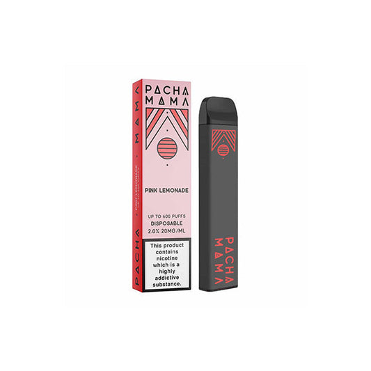 20mg Pacha Mama Disposable Vaping Device 600 Puffs - 2d0116-20